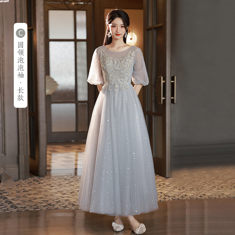 Bridesmaid Dresses New Fairy Sisterwear Dresses Skirt Slim Dress for Young Girls Dress BP2203