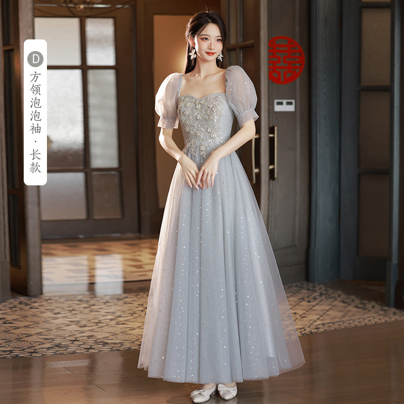 Bridesmaid Dresses New Fairy Sisterwear Dresses Skirt Slim Dress for Young Girls Dress BP2203