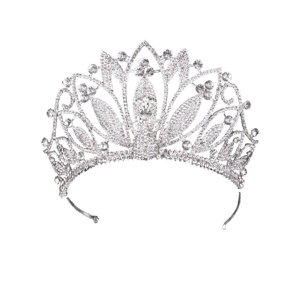 Princess Queen Wedding Luxury Rhinestone Crowns YAC1048