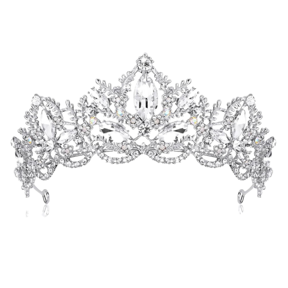 Crystal Bridal Crown Wedding Crown Ceremony Headdress YAC1000