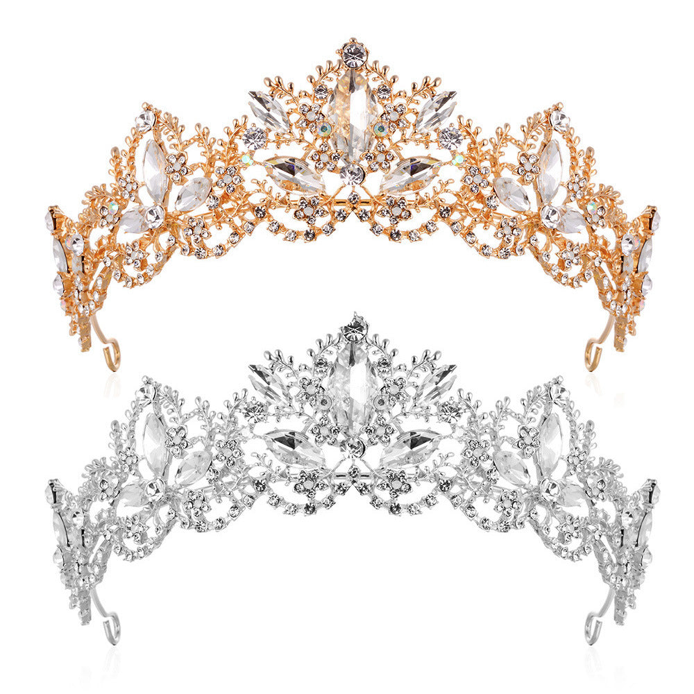 Wedding Tiaras for Women Crystal Tiara Princess Crown YAC1052