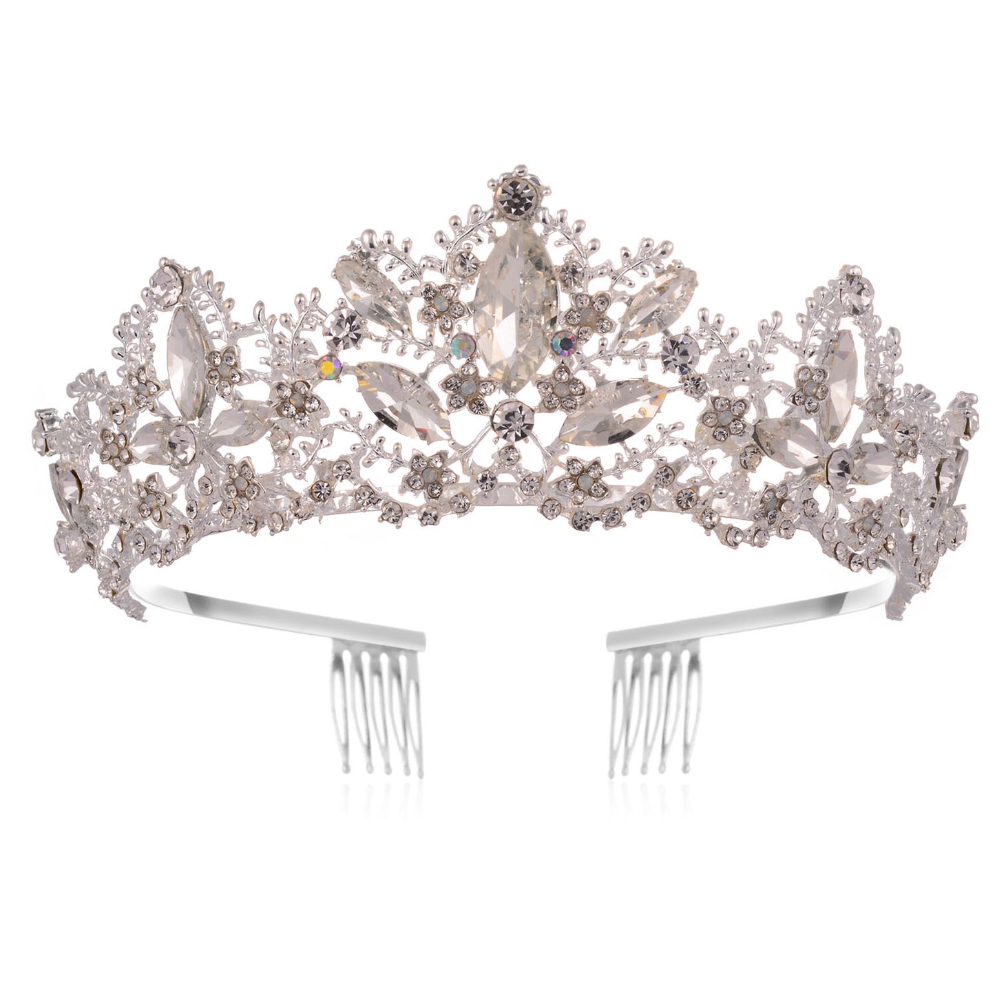 Wedding Tiaras for Women Crystal Tiara Princess Crown YAC1052