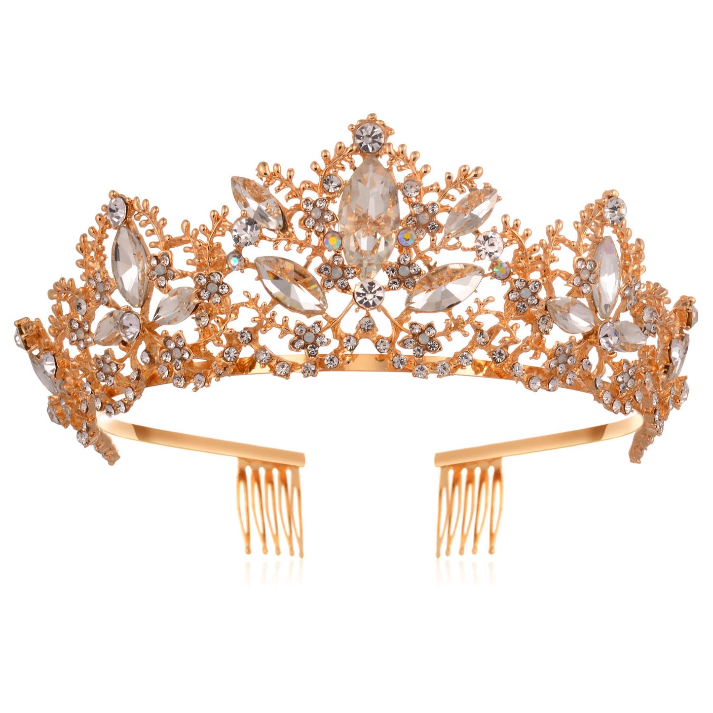 Wedding Tiaras for Women Crystal Tiara Princess Crown YAC1052