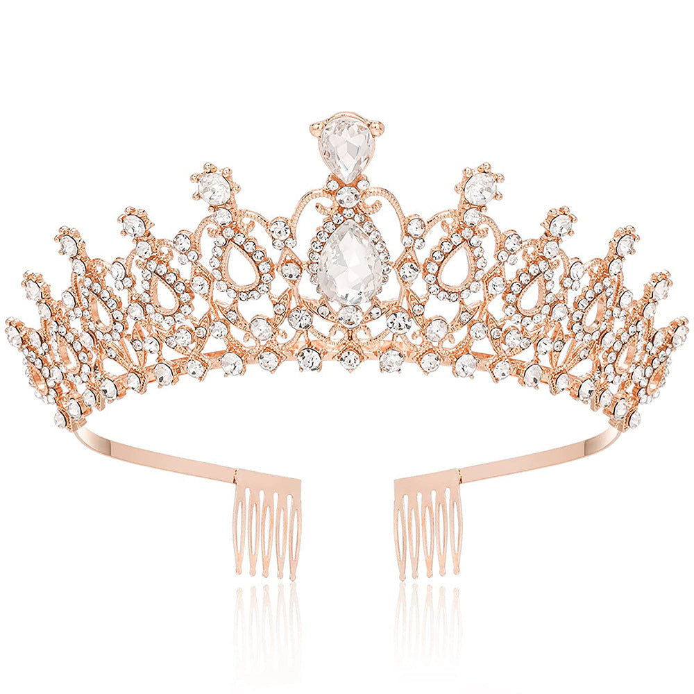 Bridal Crown Bridal Tiara Bride Wedding Tiaras and Crowns YAC1054