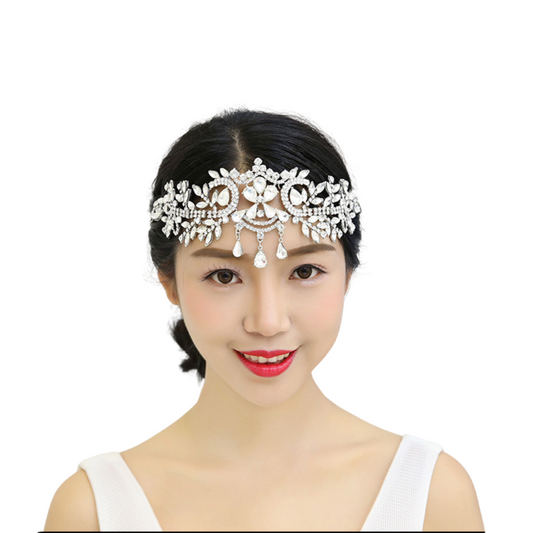 Rhinestone Headbands Bling Wedding Hair Accessories Bridal Crystal Headpiece YAC1057