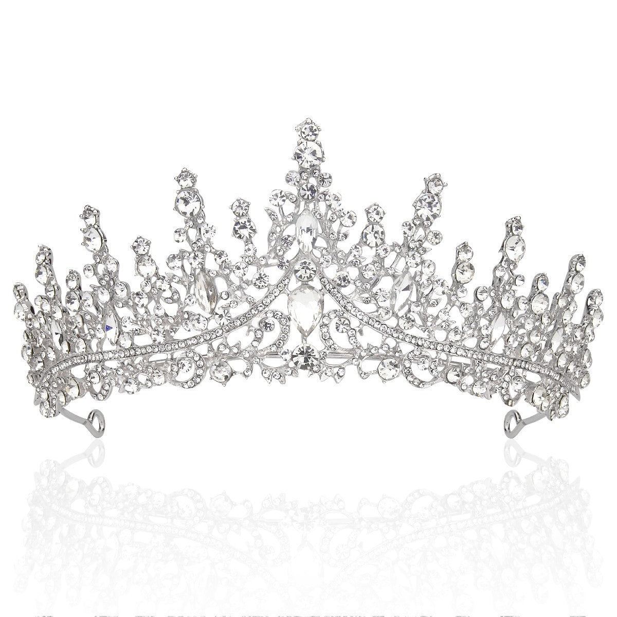 Crown Alloy Wedding Birthday Luxury Wedding With Crystal Headpiece Headwear YAC989