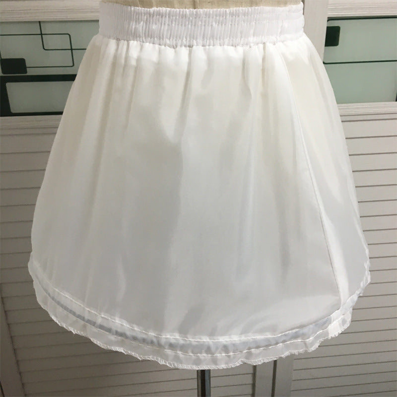 1 Hoop White Girls' Petticoats Children Slip Flower Girl Petticoat Little Kids Girls' Petticoat YAP1116