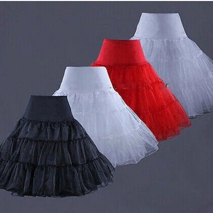 Boneless Skirt Support Rockabilly Prom Dresses Ballerina Dresses Mesh Skirt YAP1122