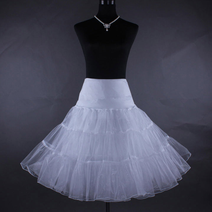 Boneless Skirt Support Rockabilly Prom Dresses Ballerina Dresses Mesh Skirt YAP1122