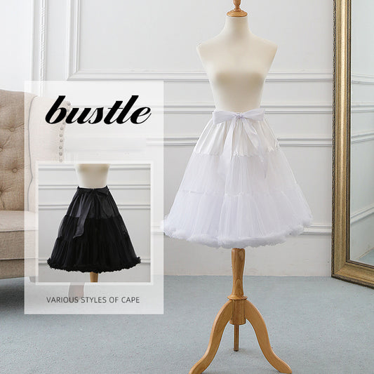 50cm Clouds Ruffles Hemline Bowknot Petticoat YAP1133