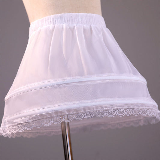 Crinoline Petticoat for Girls White Underskirt YAP1143