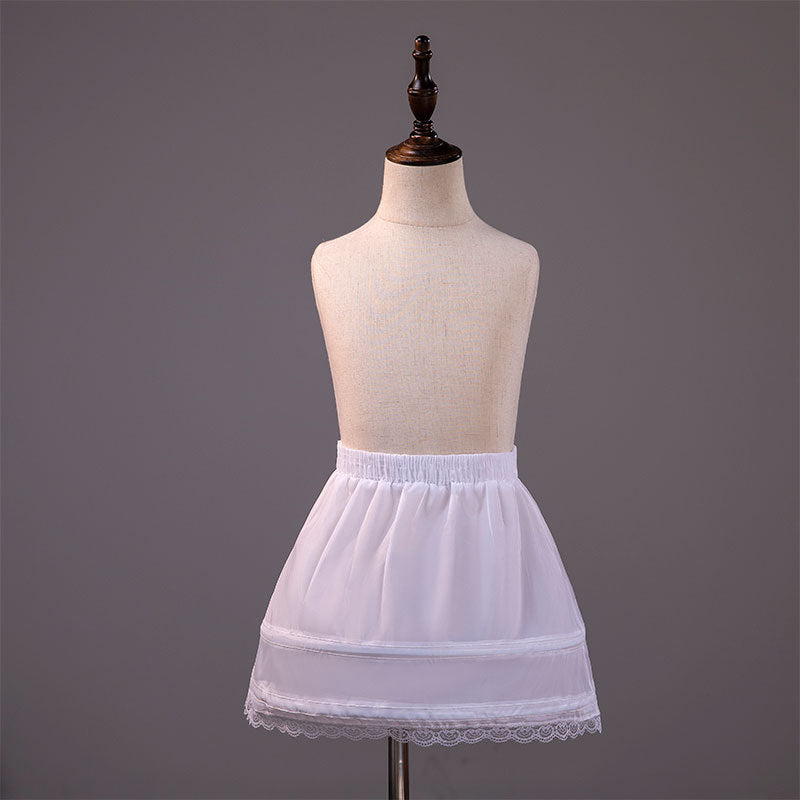 Crinoline Petticoat for Girls White Underskirt YAP1143