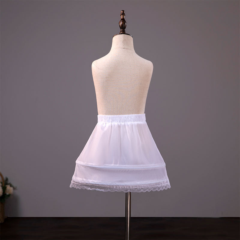 Crinoline Petticoat for Girls White Underskirt YAP1143