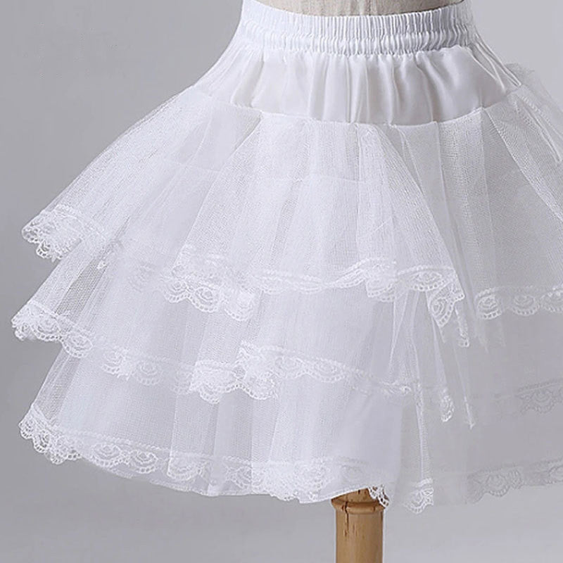 Skirts for Adults Women's Short Length Petticoat Above Knee Underskirt YAP1144