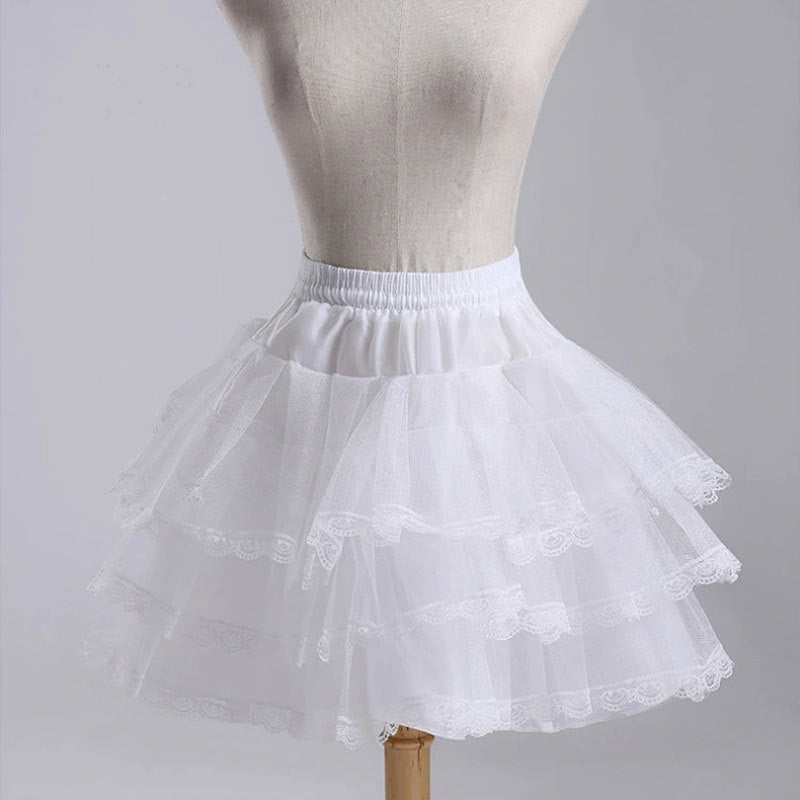 Skirts for Adults Women's Short Length Petticoat Above Knee Underskirt YAP1144