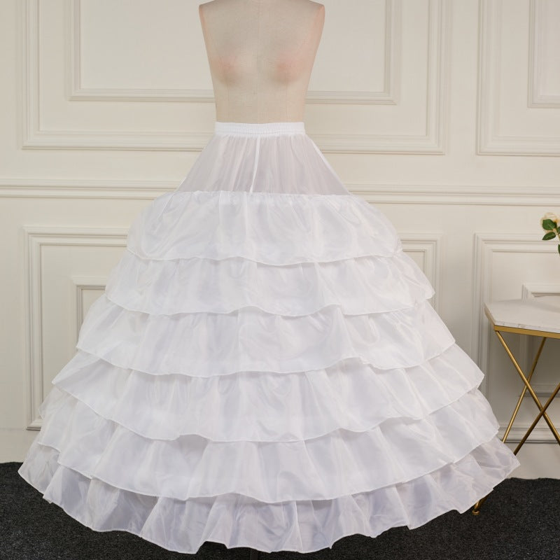 Women's 6-Hoop Ball Gown Wedding Petticoat Underskirt YAP1148