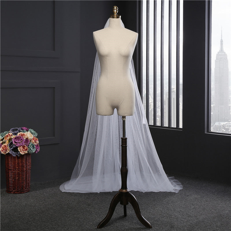 Wedding Veil One Layer Long Bridal Veil Wedding Accessories YAV1088